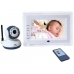 7-Inch LCD Screen Wireless Baby Monitor Camera System with Audio Detection